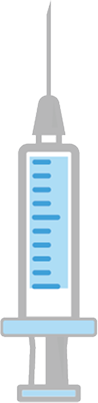 Once-every-week dosing schedule, graphic
