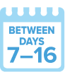 Once-every-2-weeks dosing schedule, graphic
