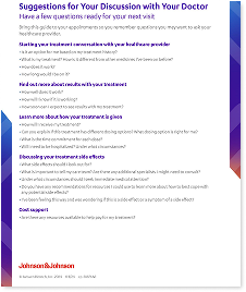 TALVEY® doctor discussion guide, PDF thumbnail